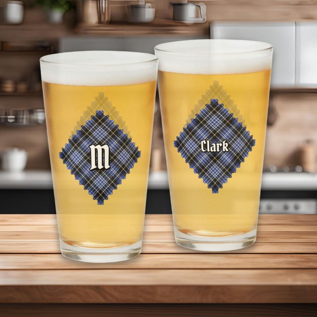 Clan Clark Tartan Glass (Creator Uploaded)