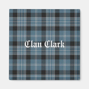 Clan Clark Tartan Magnet
