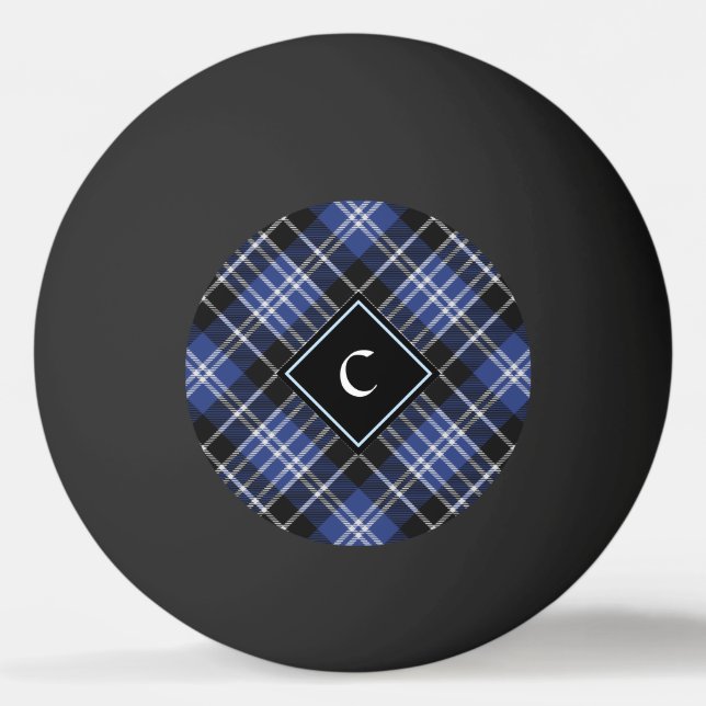 Clan Clark Tartan Ping Pong Ball (Front)