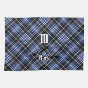 Clan Clark Tartan Tea Towel