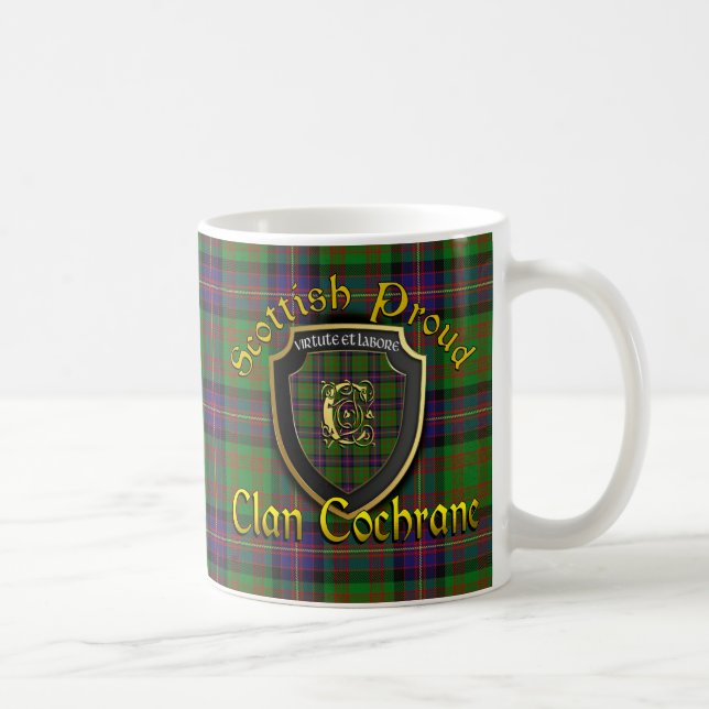 Clan Cochrane Scottish Proud Cups Mugs (Right)