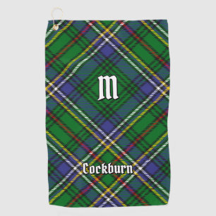Clan Cockburn Tartan Golf Towel