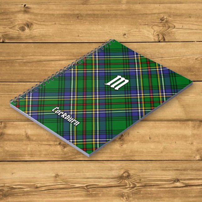 Clan Cockburn Tartan Notebook (Creator Uploaded)