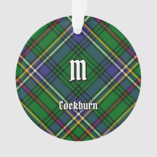 Clan Cockburn Tartan Ornament