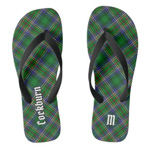 Clan Cockburn Tartan Thongs