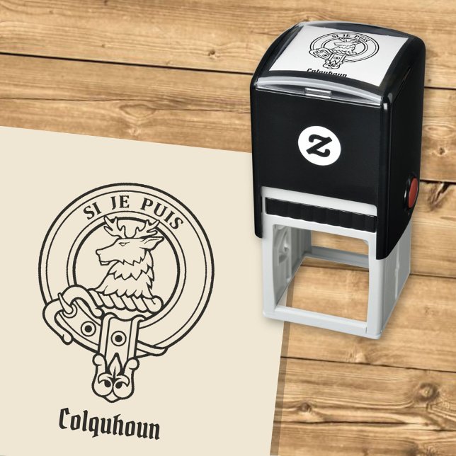Clan Colquhoun Crest Self-inking Stamp (Creator Uploaded)