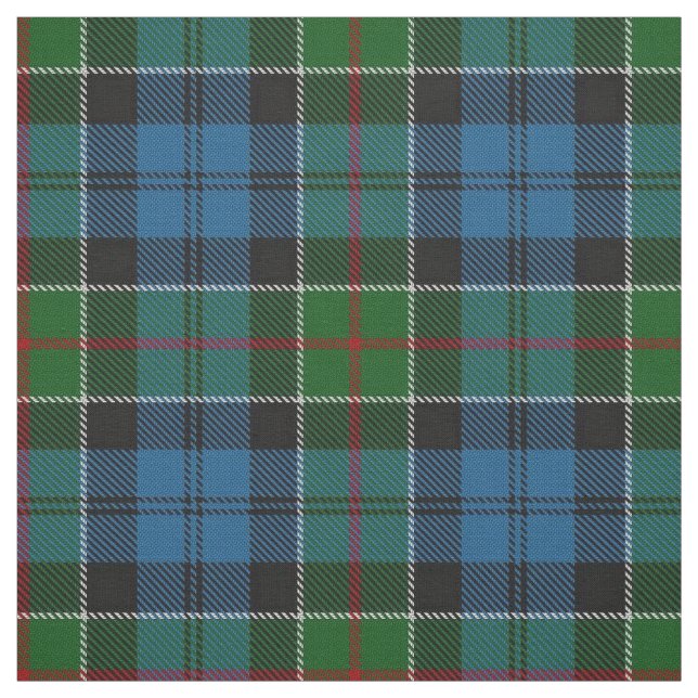 Clan Colquhoun Scottish Tartan Plaid Fabric (Swatch)