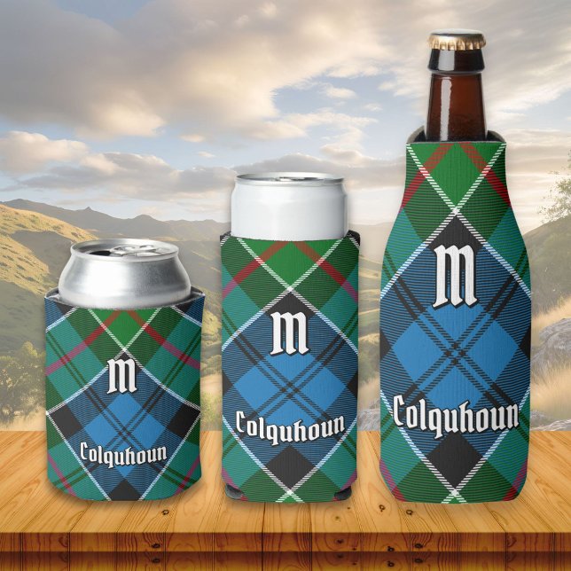 Clan Colquhoun Tartan Bottle Cooler (Creator Uploaded)
