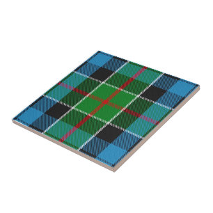 Clan Colquhoun Tartan  Ceramic Tile