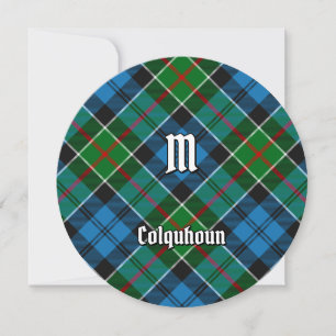Clan Colquhoun Tartan Invitation