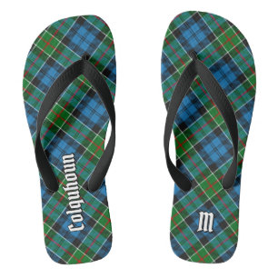 Clan Colquhoun Tartan Thongs