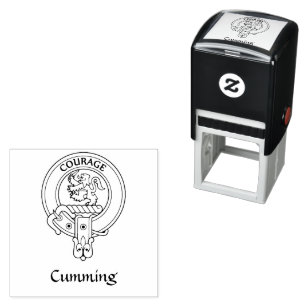 Clan Comyn Cumming Crest Self-inking Stamp