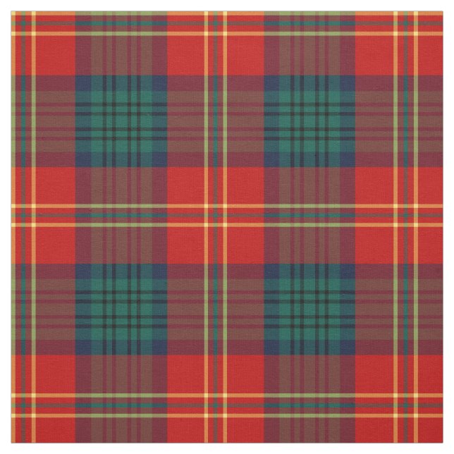 Clan Connolly Dress Tartan Fabric (Swatch)