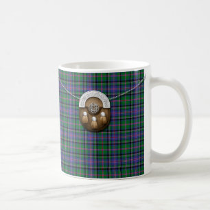 Clan Cooper Tartan And Sporran Coffee Mug