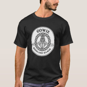 Clan Cowie Scottish Thistle Highland Games T-Shirt