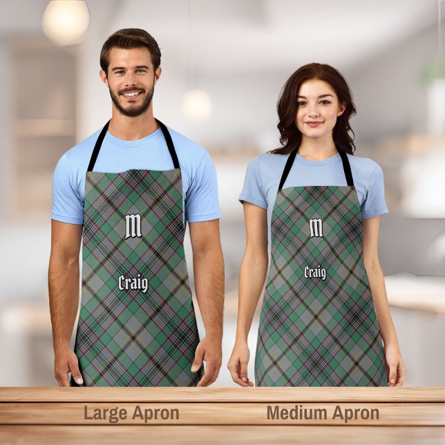 Clan Craig Tartan Apron (Creator Uploaded)