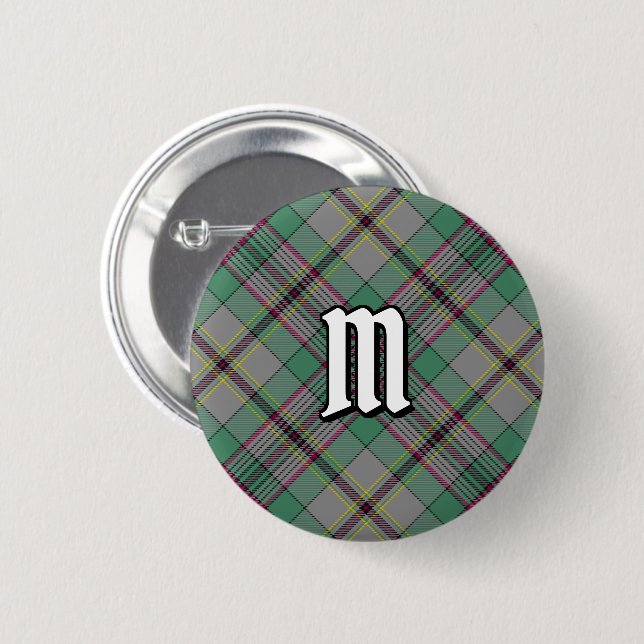 Clan Craig Tartan Button (Front & Back)