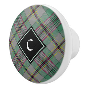 Clan Craig Tartan Ceramic Knob