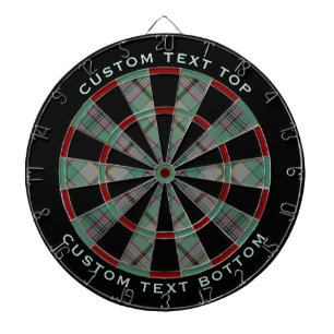 Clan Craig Tartan Dart Board