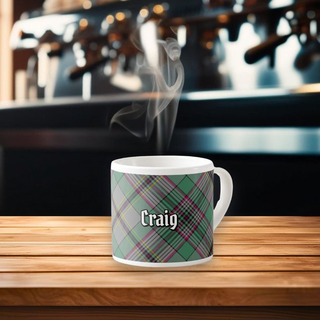 Clan Craig Tartan Espresso Cup (Creator Uploaded)
