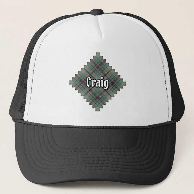 Clan Craig Tartan Trucker Hat (Front)