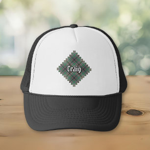 Clan Craig Tartan Trucker Hat