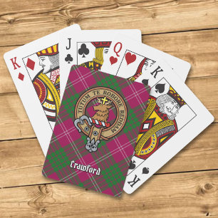 Clan Crawford Crest Playing Cards