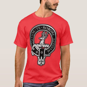 Clan Crawford Crest Tartan 3 T-Shirt