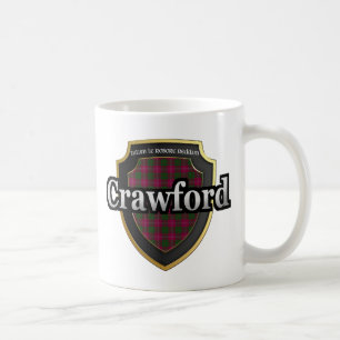 Clan Crawford Scottish Dynasty Tartan Mugs Cups