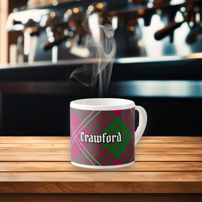 Clan Crawford Tartan Espresso Cup (Creator Uploaded)