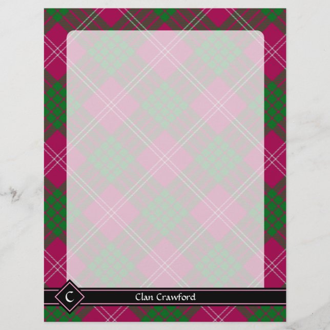 Clan Crawford Tartan Flyer (Front)