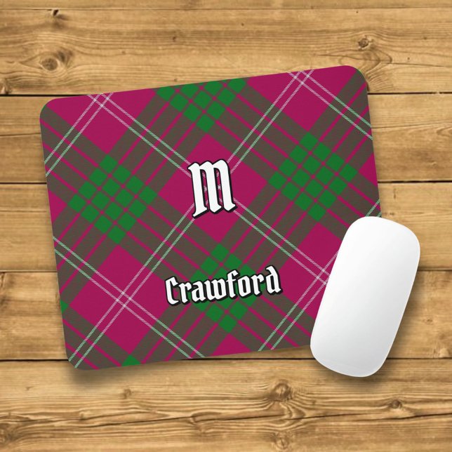 Clan Crawford Tartan Mouse Pad (Creator Uploaded)