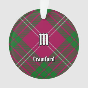 Clan Crawford Tartan Ornament