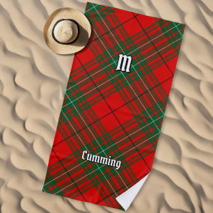 Clan Cumming Tartan Beach Towel