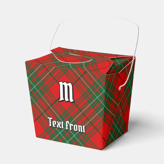 Clan Cumming Tartan Favour Box (Front Side)