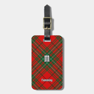 Clan Cumming Tartan Luggage Tag