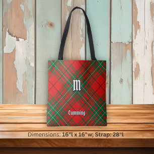Clan Cumming Tartan Tote Bag
