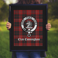 Clan Cunningham Badge & Tartan  