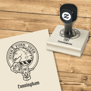 Clan Cunningham Crest Rubber Stamp