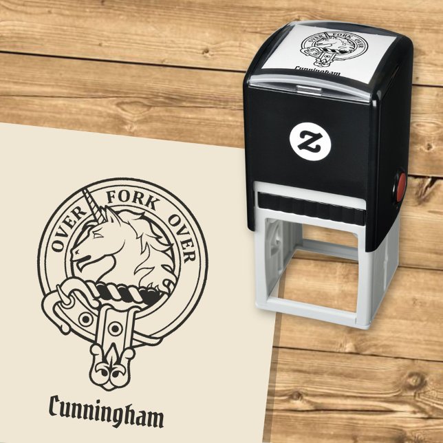 Clan Cunningham Crest Self-inking Stamp (Creator Uploaded)