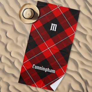 Clan Cunningham Tartan Beach Towel