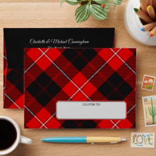 Clan Cunningham Tartan Envelope