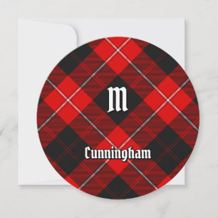 Clan Cunningham Tartan Invitation