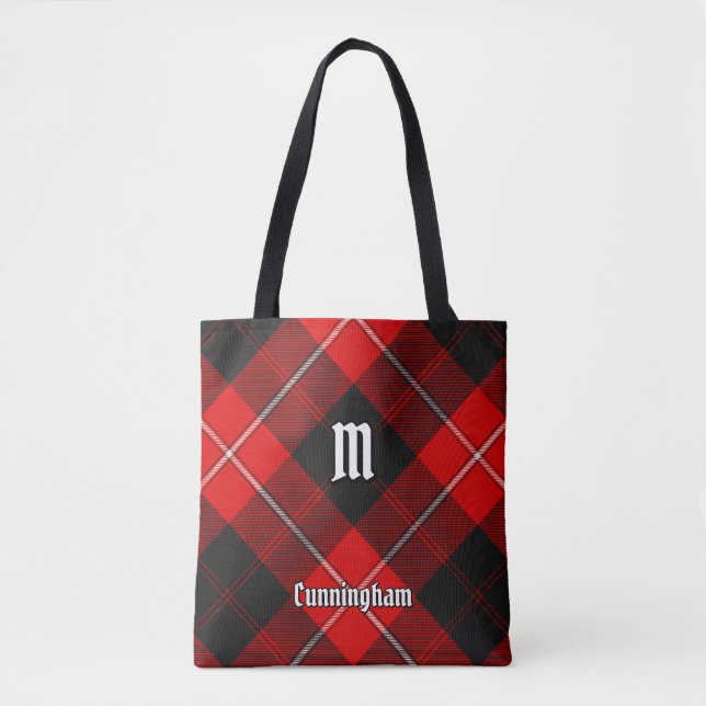 Clan Cunningham Tartan Tote Bag (Front)