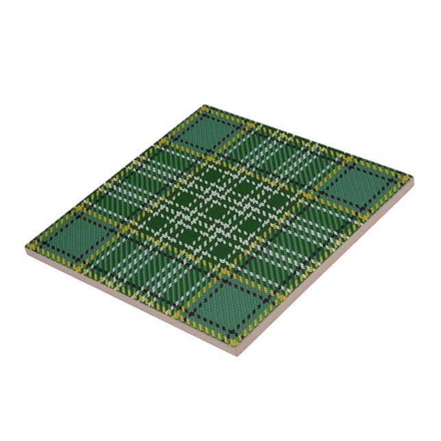 Clan Currie Scottish Expressions Tartan Tile (Side)