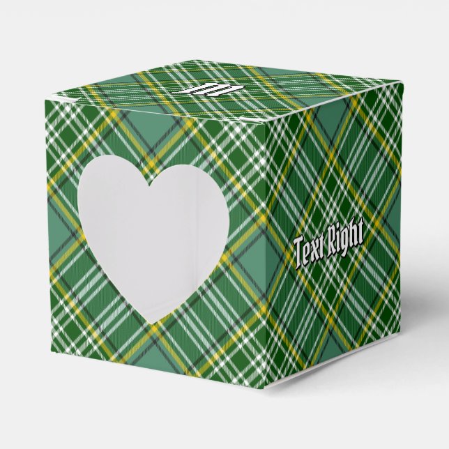 Clan Currie Tartan Favour Box (Front Side)
