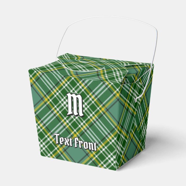 Clan Currie Tartan Favour Box (Front Side)