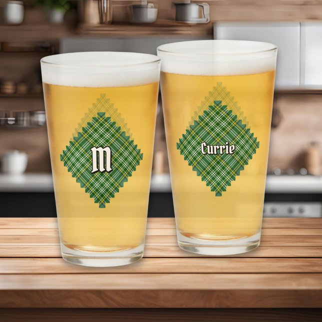 Clan Currie Tartan Glass (Creator Uploaded)