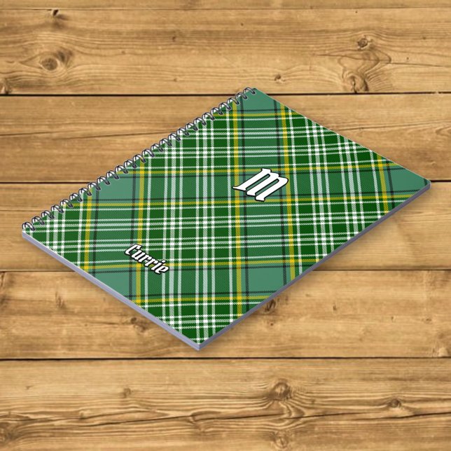 Clan Currie Tartan Notebook (Creator Uploaded)