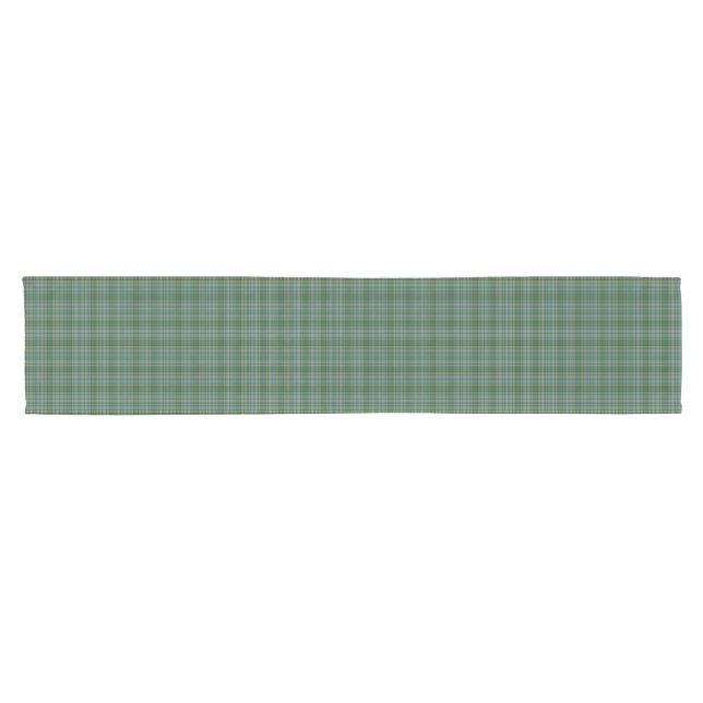 Clan Currie Tartan Plaid Table Runner (Horizontal)